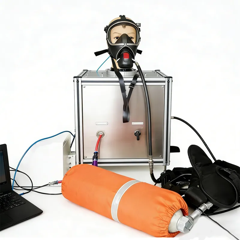 Calibradora de mascarillas de respiración