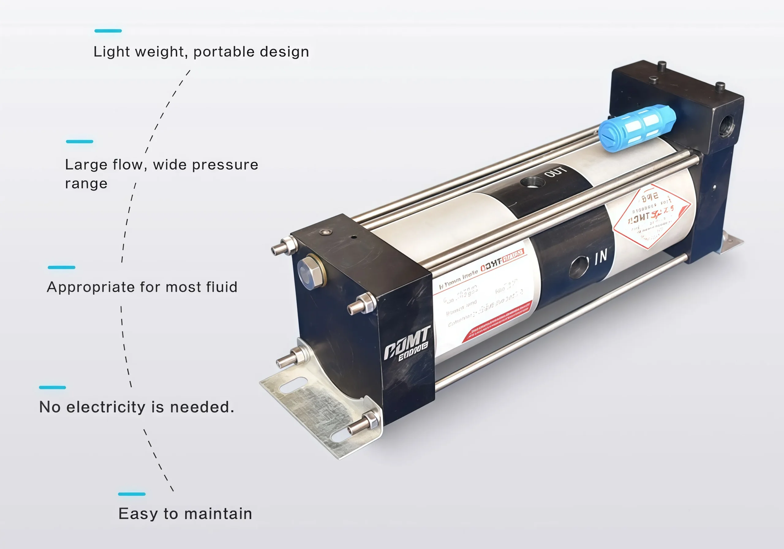 MAB Series Pneumatic Air Pressure Amplifier