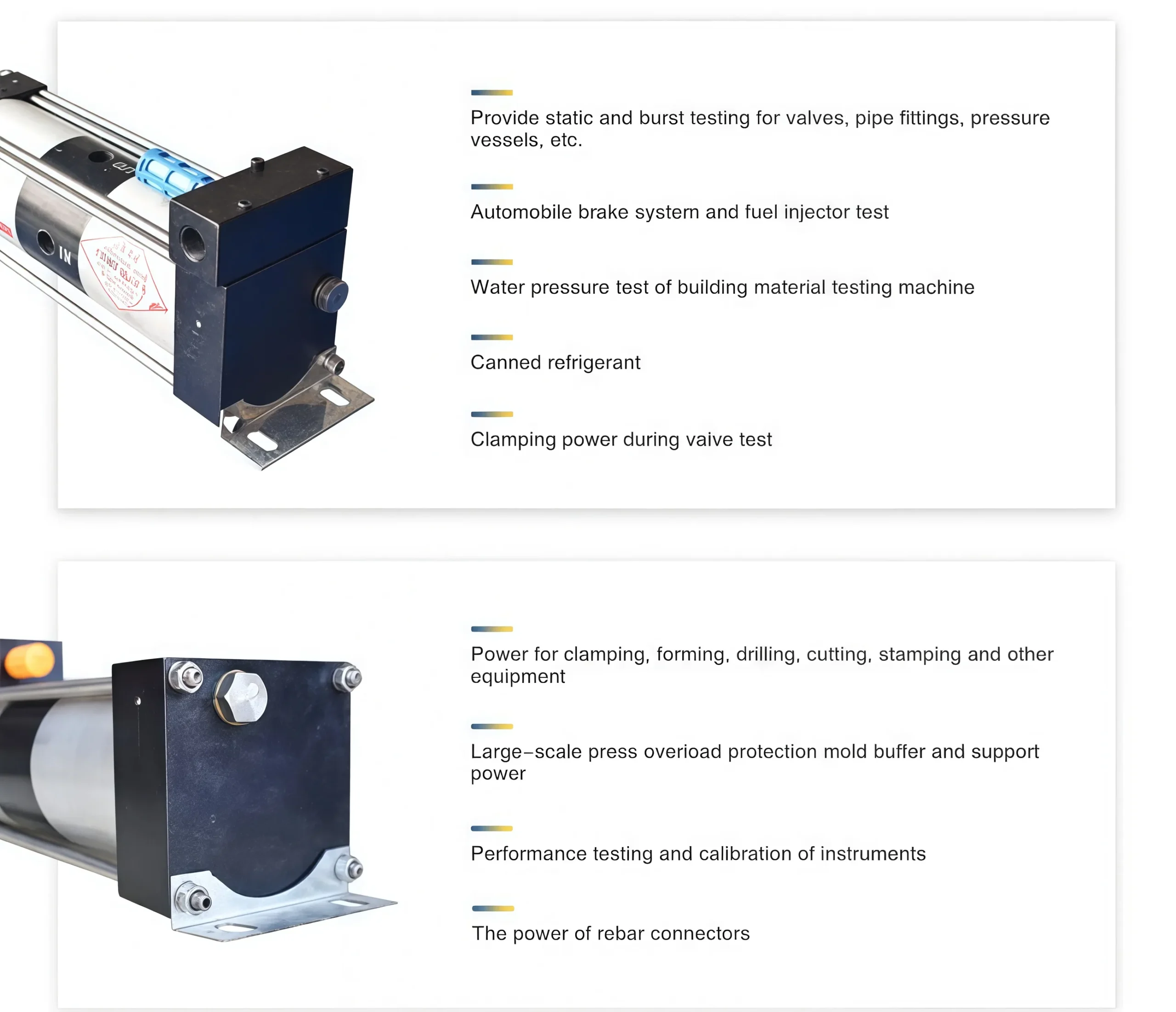 MAB Series Pneumatic Air Pressure Amplifier