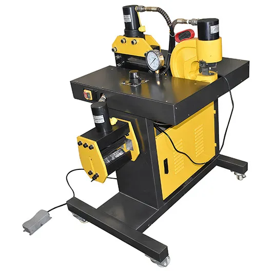 Maquinaria combinada de procesamiento de barras colectoras