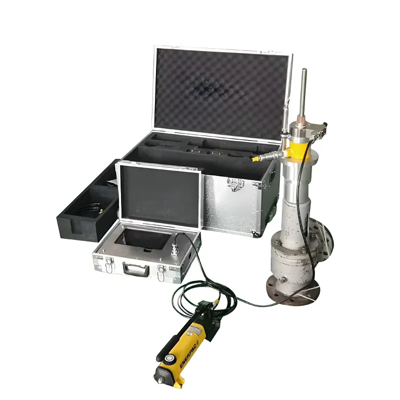 Banco de pruebas de válvulas de seguridad en línea