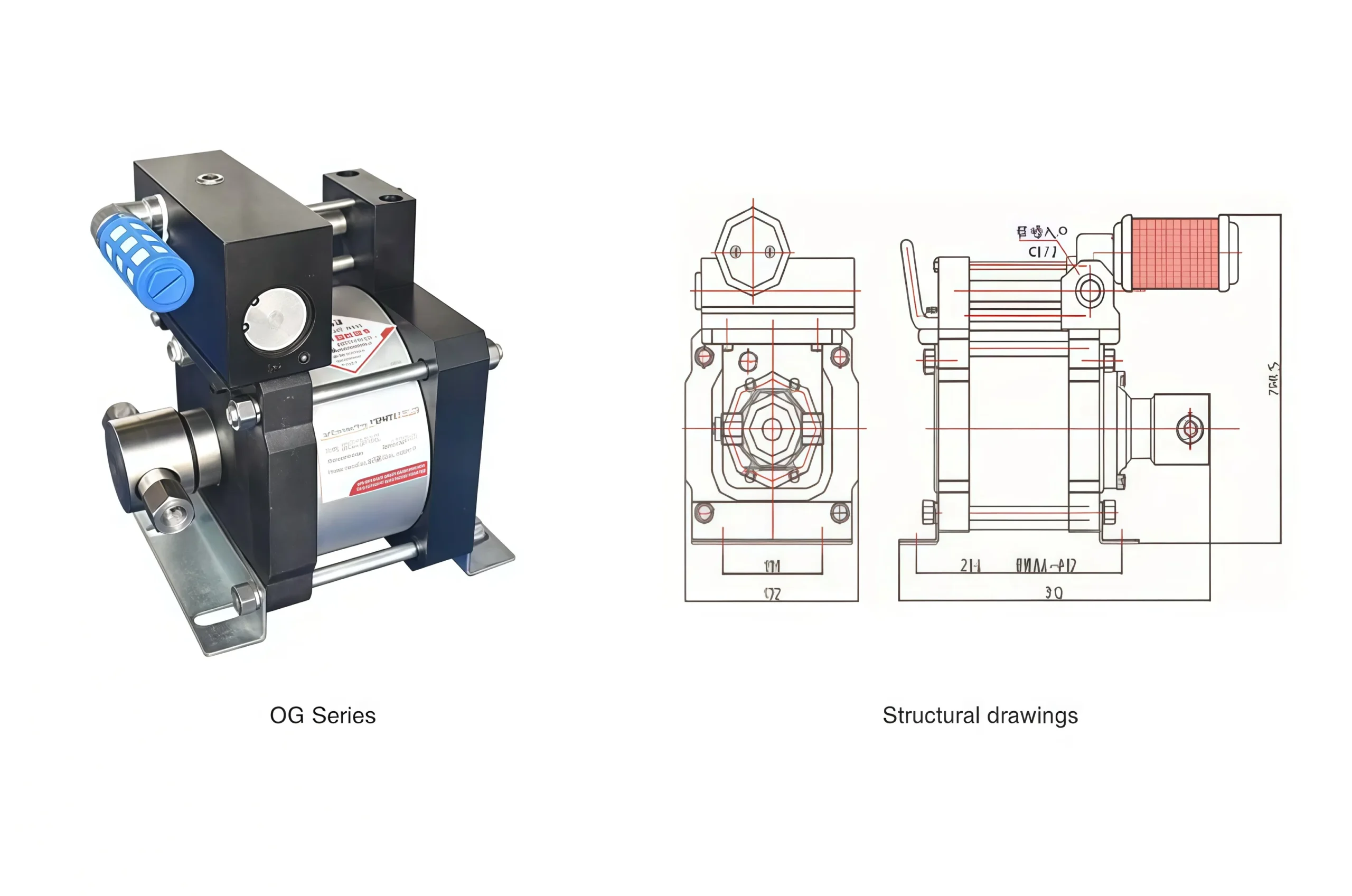 OG Series Air Driven Liquid Pump