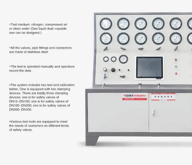 Computer Control Safety Valve Test Bench 