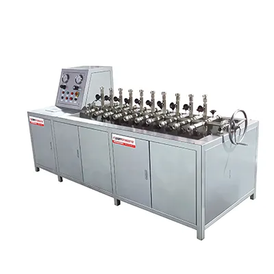 Pressure Gauge Overpressure Equipment. Leak Test Rig