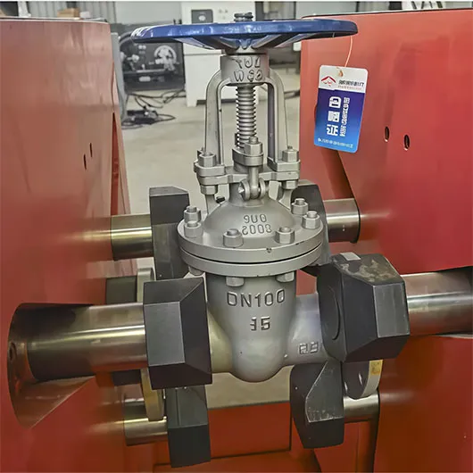 Computer And Manual Valve Test Bench