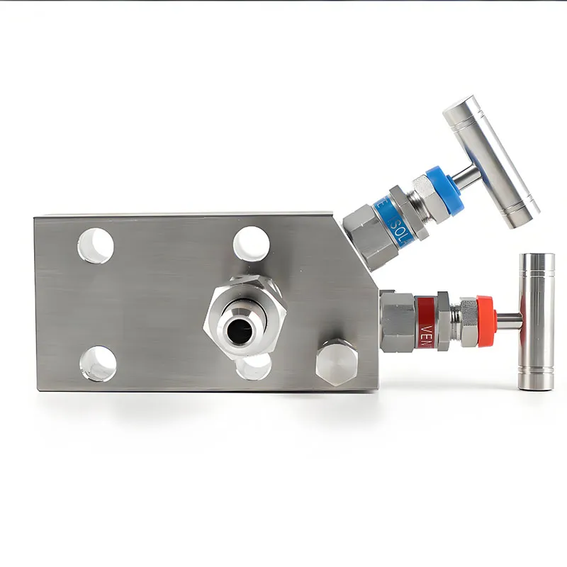 2-Valve Instrument Manifold – Direct Mount (Non-Flanged Transmitter)