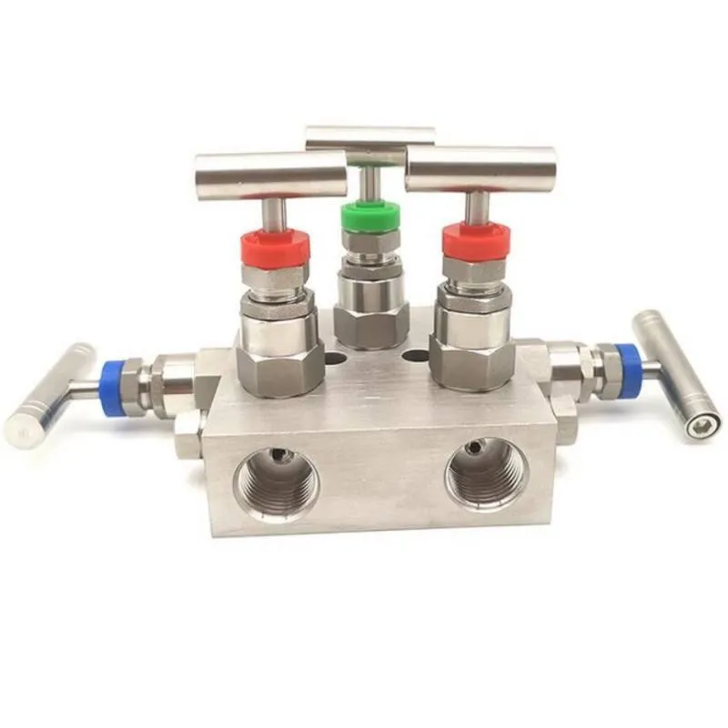 5-Valve Instrument Manifold – Direct Mount (Coplanar, Flanged Transmitter)