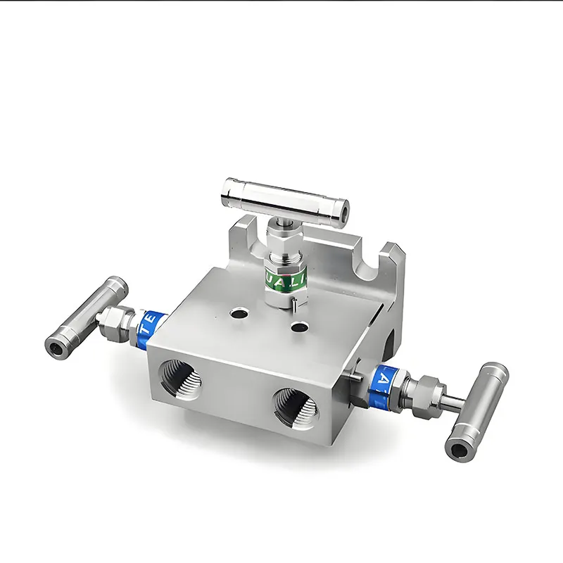 3-Valve Instrument Manifold – Direct Mount (Coplanar, Flanged Transmitter)