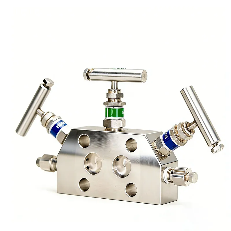 3-Valve Instrument Manifold – Direct Mount (Non-Flanged Transmitter)