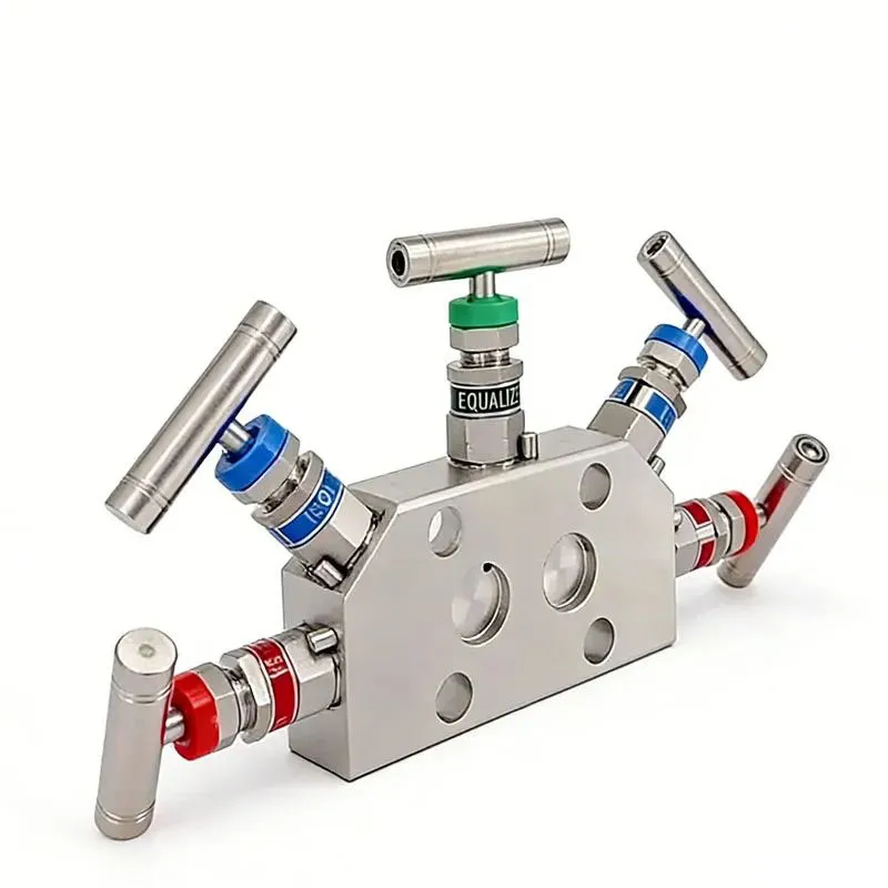 5-Valve Instrument Manifold – Direct Mount (Non-Flanged Transmitter)