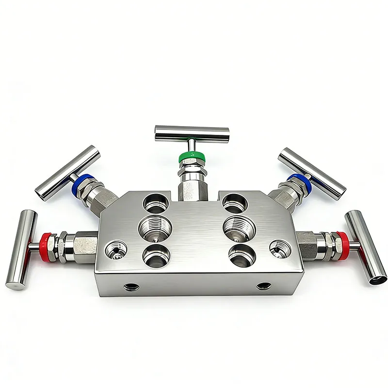 5-Valve Instrument Manifold – Direct Mount (Coplanar, Flanged Transmitter)