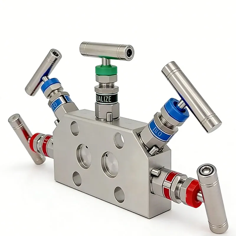 5-Valve Instrument Manifold – Direct Mount (Non-Flanged Transmitter)