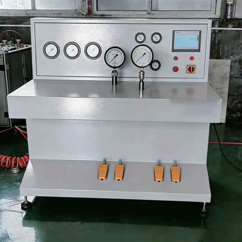 PLC Controlled Setting Test Point Pressure Gauge Calibration Table