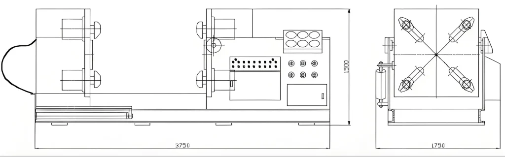 Banco de Pruebas de Válvulas Horizontal MHV-HB600/24-S