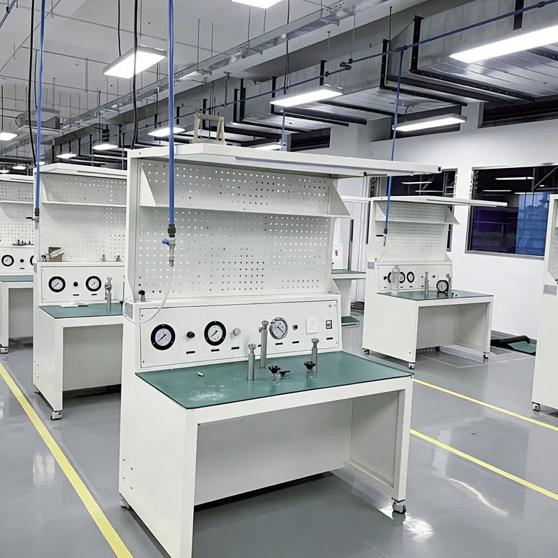 Flange Pressure Gauge Calibration Table