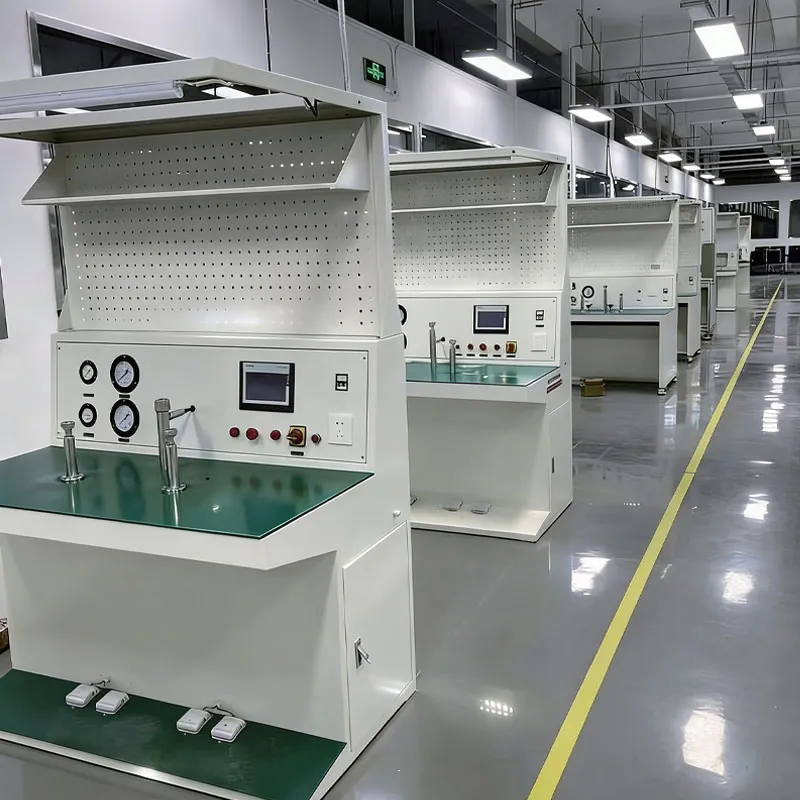 PLC Controlled Setting Test Point Pressure Gauge Calibration Table