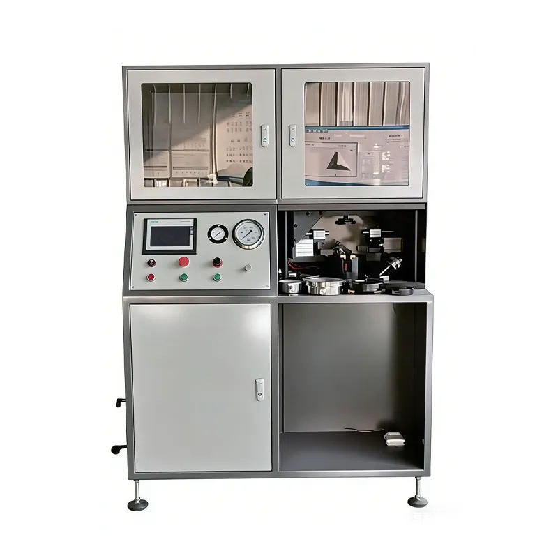 Pressure Gauge Cover Automatic Tightening And Leak Detection Integrated Machine