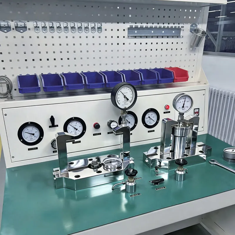 Flange Pressure Gauge Calibration Table
