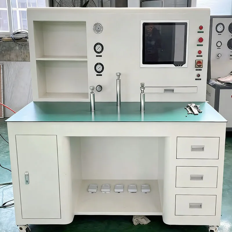 Computer controlled gas setting Test Pressure Point Pressure Gauge Calibration Table