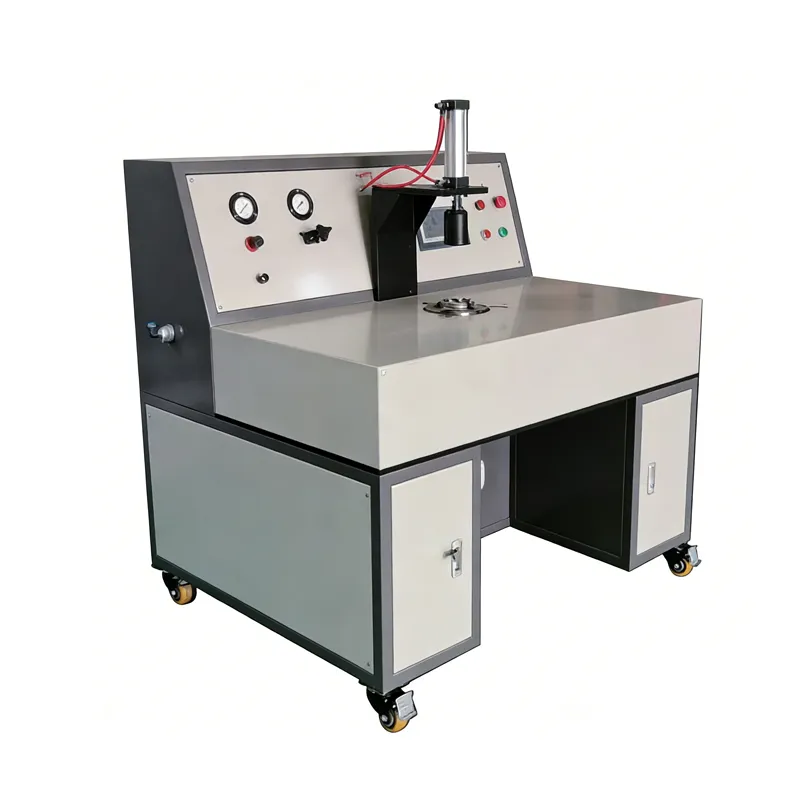 ntelligent Pressure Gauge Cover Edge Sealing Machine