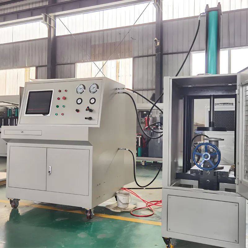 Banco de pruebas de estanqueidad de la carcasa del caudalímetro