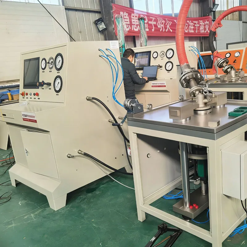 Equipo de comprobación de válvulas de cierre de emergencia