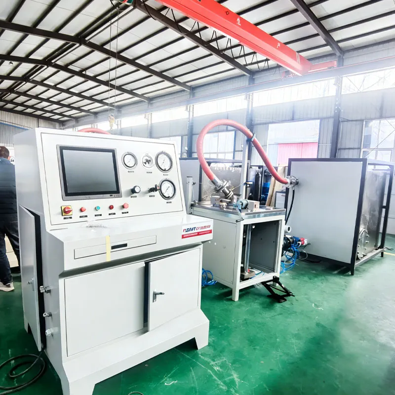 Equipo de comprobación de válvulas de cierre de emergencia