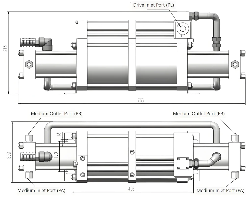 OMD Series Gas Booster Pump