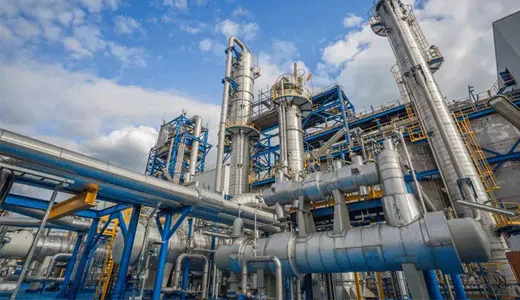 Transferencia de Gas en Plantas Químicas