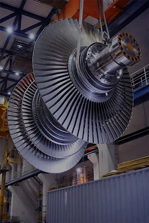 Control hidráulico de válvulas de turbina