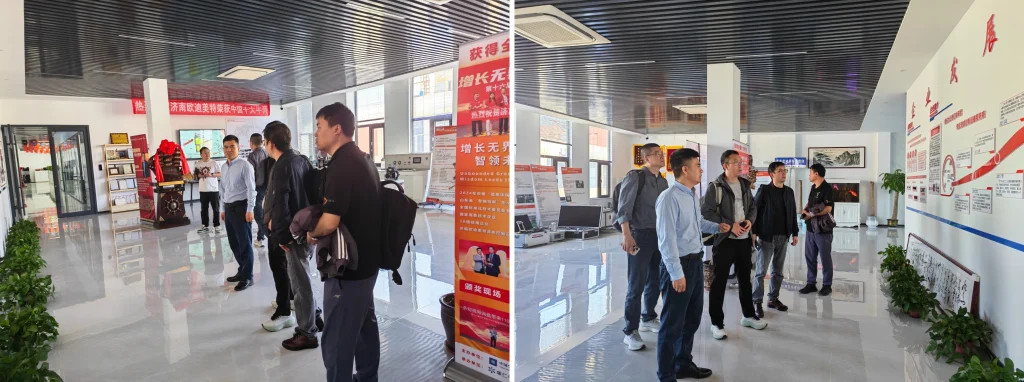 Qingdao Wuchuan McDermott Leaders and Experts Visited Our Company for Technical Exchange and Valve Test Bench Inspection