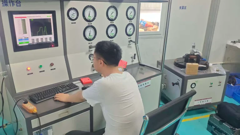 Safety Valve Test Bench Commissioning Completed for Zhuhai Customer