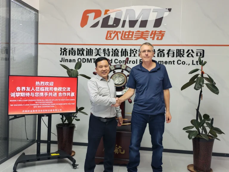 Australian Customer Visits Highlight Factory for Hose Pressure Test Bench Inspection