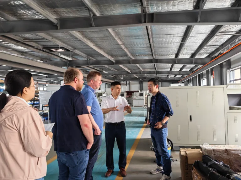 Norwegian Customer Visited Highlight for Factory Tour and Business Discussion