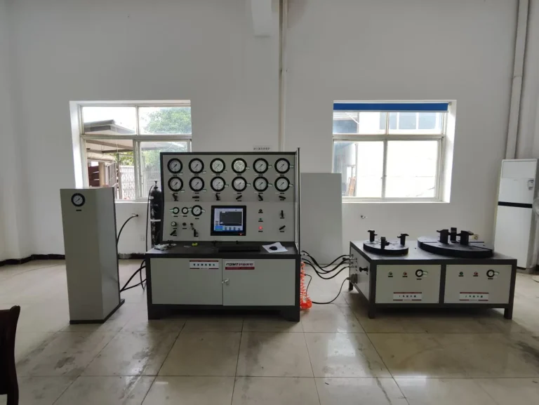 Computer-Controlled Safety Valve Test Bench Upgrade Project in Zigong