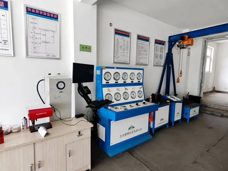 Manual Control Safety Valve Test Bench Upgrade Completed in Ningxia