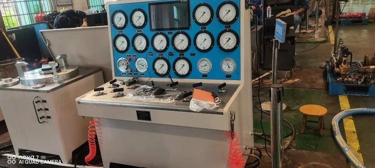 Field Measurement Service Completed for Computer Control Safety Valve Test Bench in Zhaoqing, Yunfu, Yangjiang and Maoming