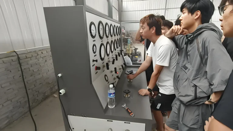 Field Service Update: Manual Control Safety Valve Test Bench Installation and Commissioning Completed in Handan
