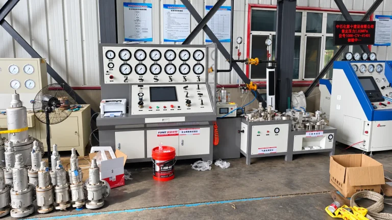 Highlight Completes Installation and Commissioning of Computer Control Safety Valve Test Bench in Panjin