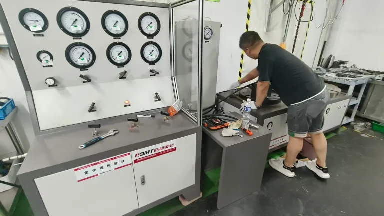 Highlight Installs Manual Control Safety Valve Test Bench at Yantai Yanzheng Testing Co., Ltd.