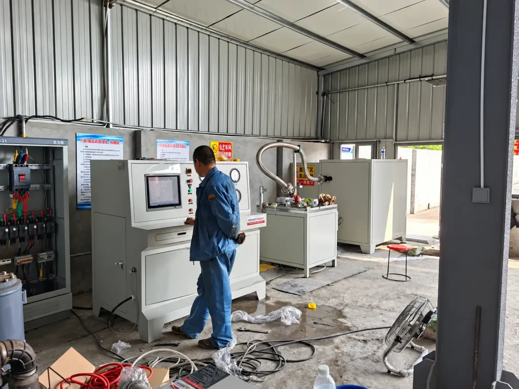 معدات اختبار صمامات الإغلاق في حالات الطوارئ